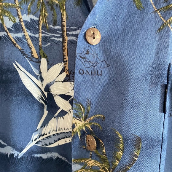 Palmwave Vintage Aloha/ Hawaiian Shirt - Picture 6 of 12